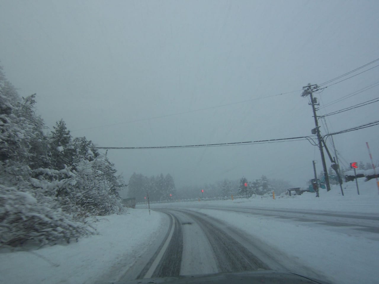 豪雪の中、今年最後、新潟に行った