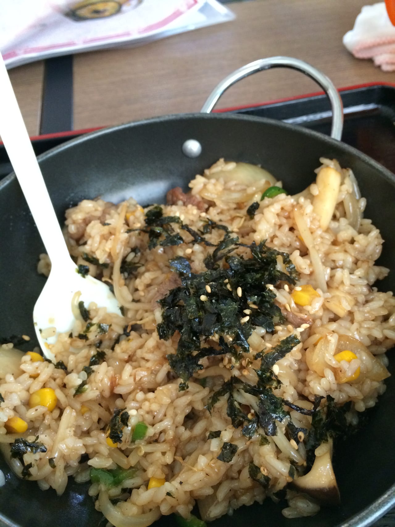 嶋南地区にある韓国料理のお店 くま3びきに行ってきました。 味付けが新鮮でおいしいです。